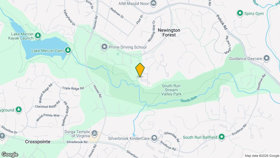 8679 Hickory Ridge Ct Map and Location Details