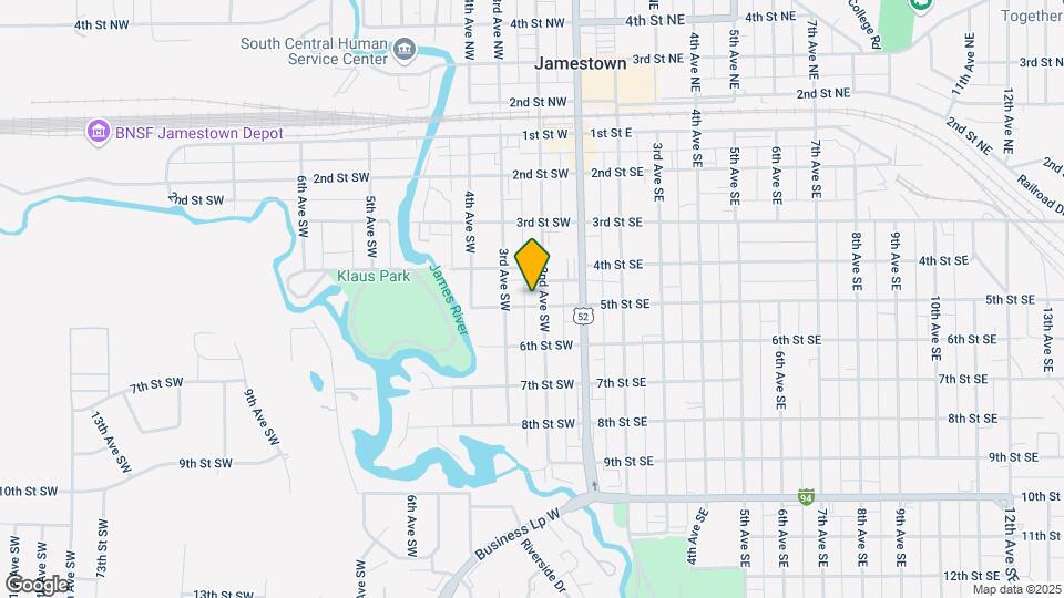 208 5th St SW Map and Location Details