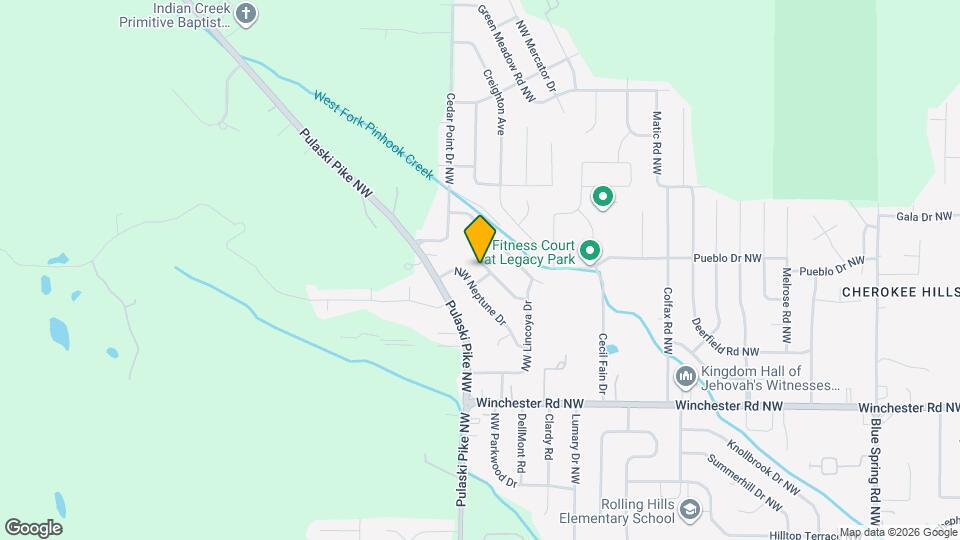 3814 NW Timwood Dr Map and Location Details