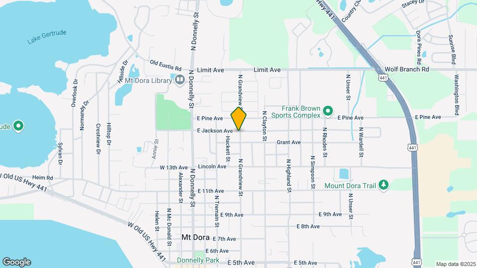 1517 N Grandview St Map and Location Details