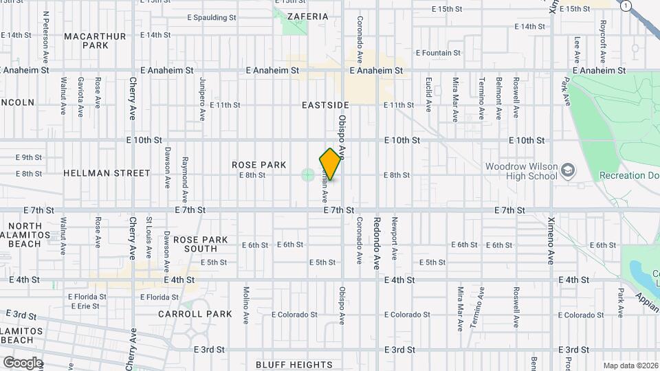 768 Freeman Ave Map and Location Details