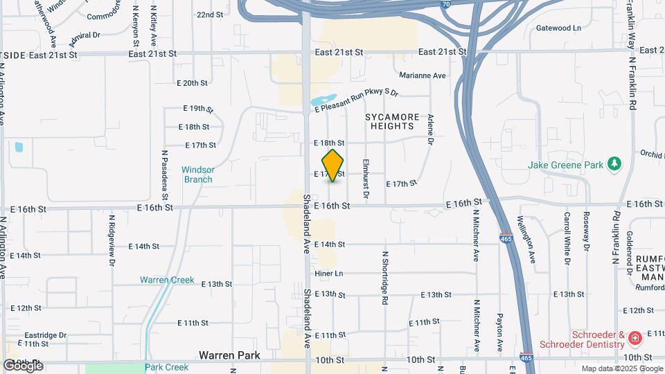 1627 Englewood Dr Map and Location Details