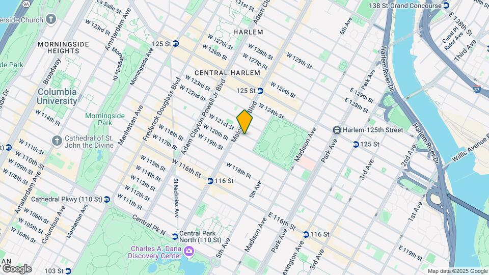 18 W 121st St Map and Location Details