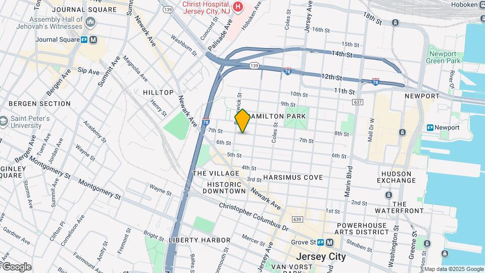 347 7th St Map and Location Details