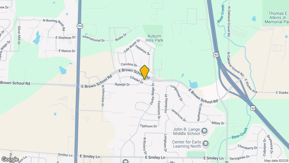 1613 Citadel Dr Map and Location Details