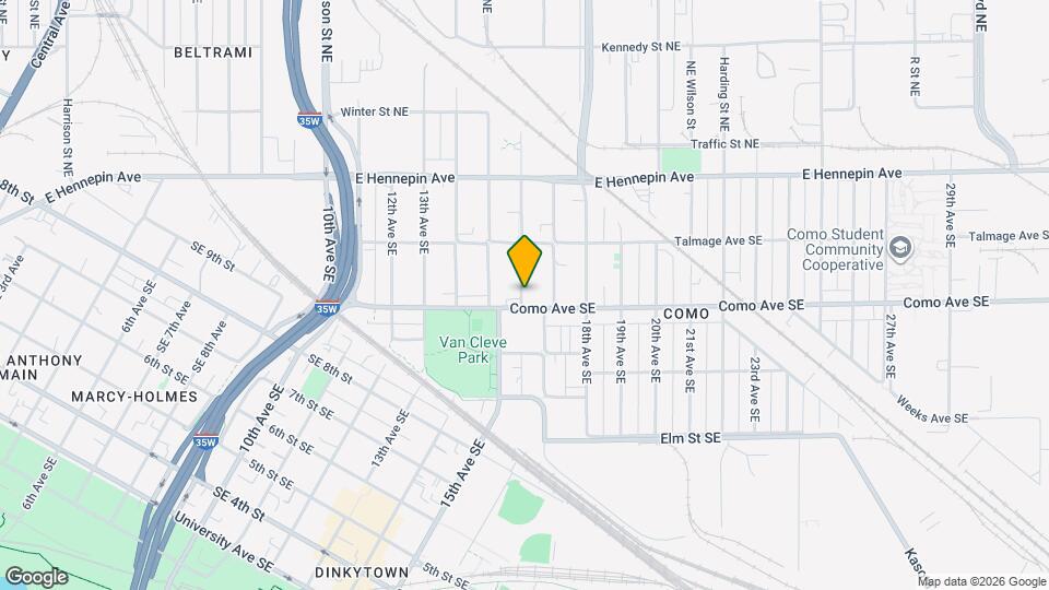 1010 16th Ave SE Map and Location Details