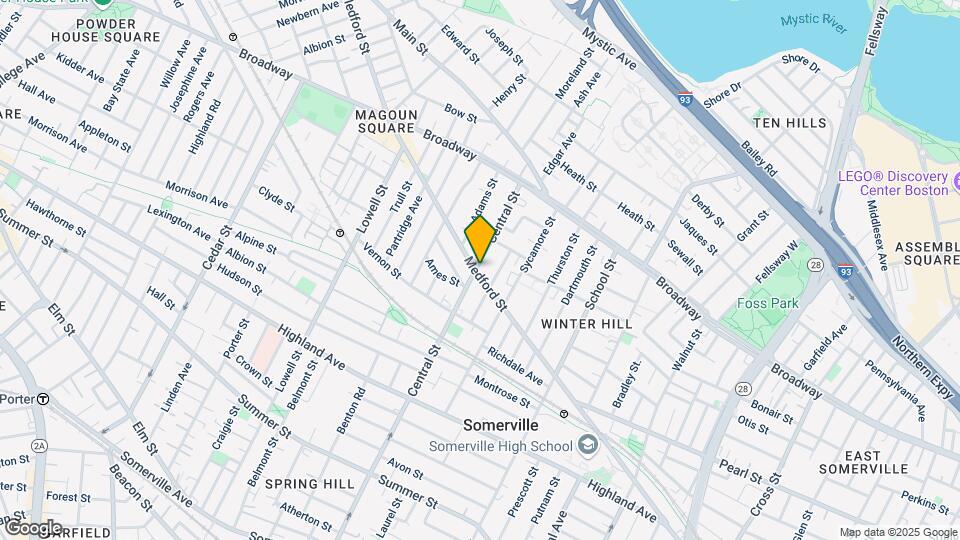 433 Medford St Map and Location Details