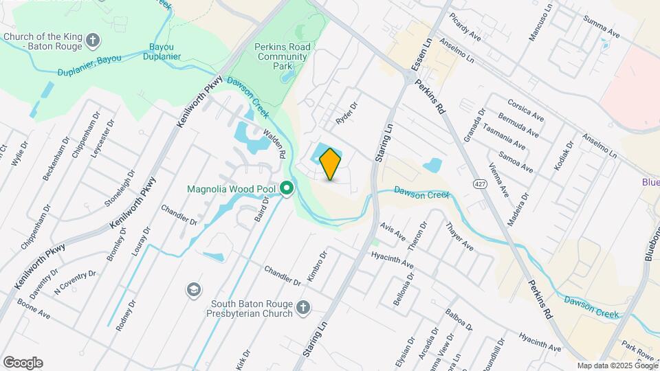 1634 Clear Lake Ave Mapa y Detalles de la Ubicación