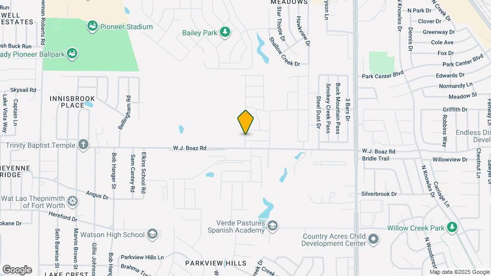 8217 Bufflehead Dr Map and Location Details