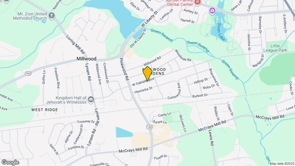 1914 W Oakland Ave Map and Location Details