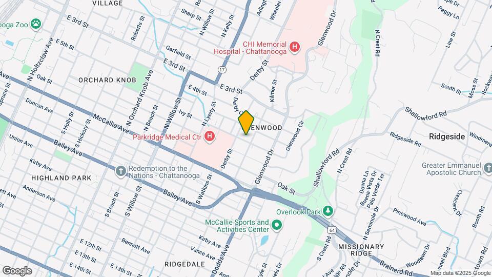 2409 Ivy St Map and Location Details