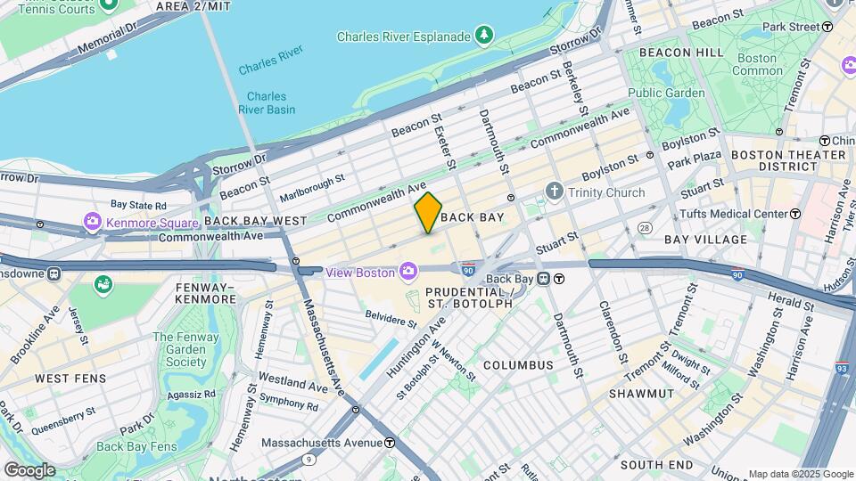 778 Boylston St, Unit 6B Map and Location Details