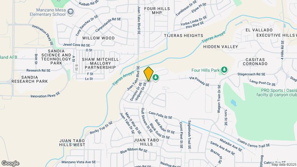 1513 Borrego Dr SE Mapa y Detalles de la Ubicación