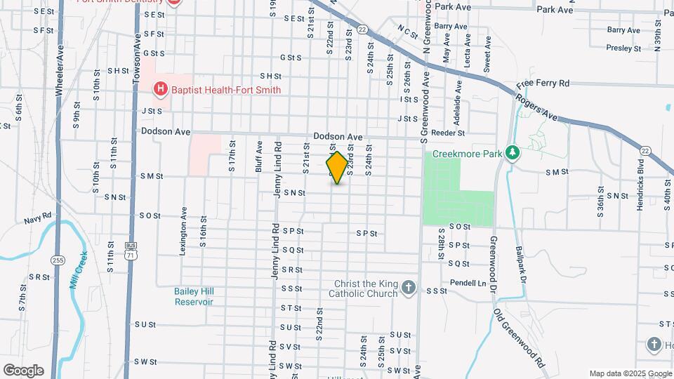 2205 S N St Map and Location Details