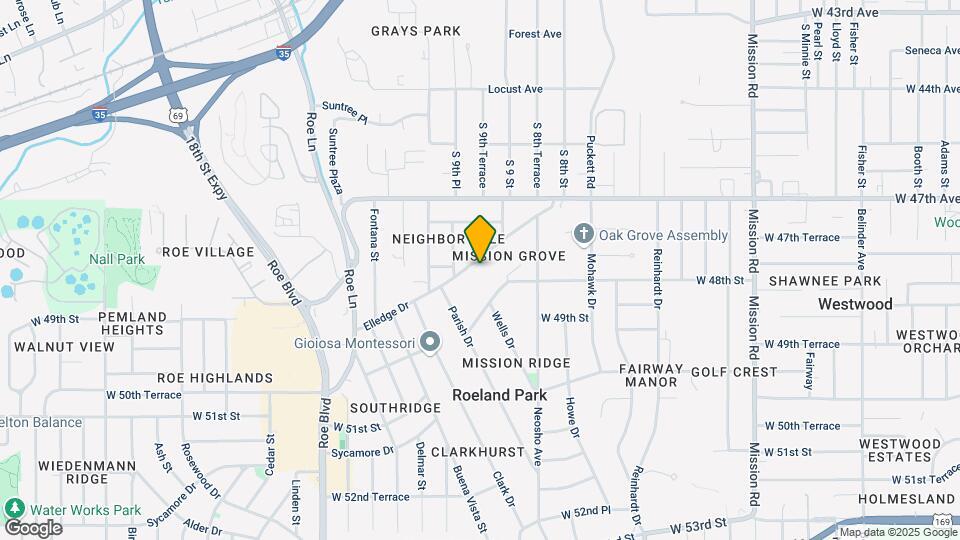 4103 Elledge Dr Mapa y Detalles de la Ubicación