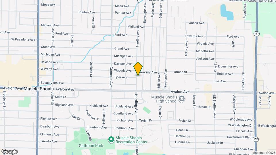 1607 Harding Ave Map and Location Details