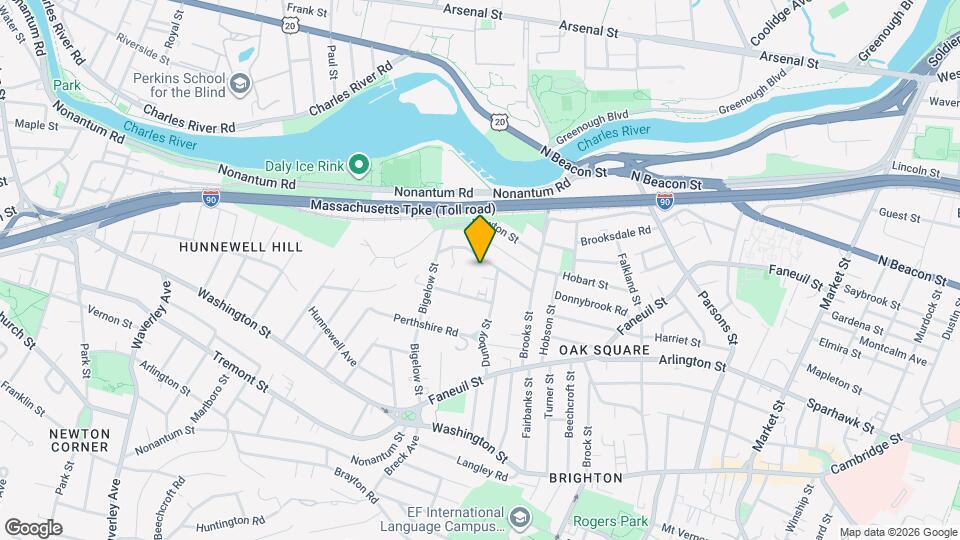 177 Bigelow St, Unit 1 Map and Location Details