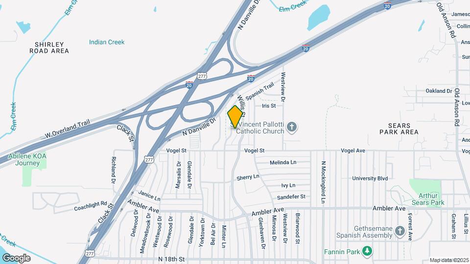 2541 Minter Ln Map and Location Details