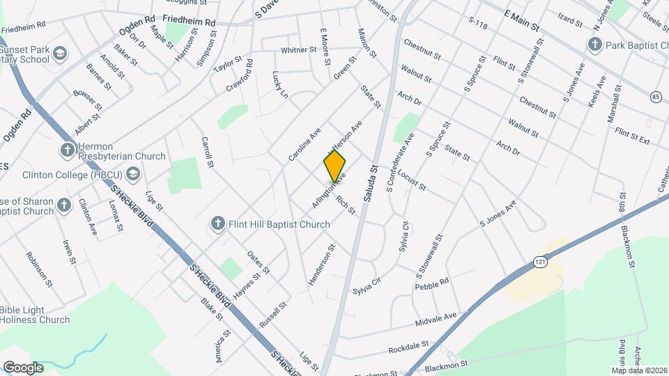 403 Rich St Map and Location Details