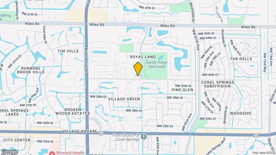 4102 NW 88th Ave Map and Location Details