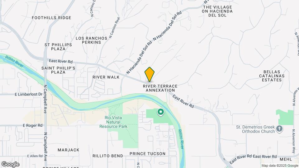 2803 E River Rd Mapa y Detalles de la Ubicación