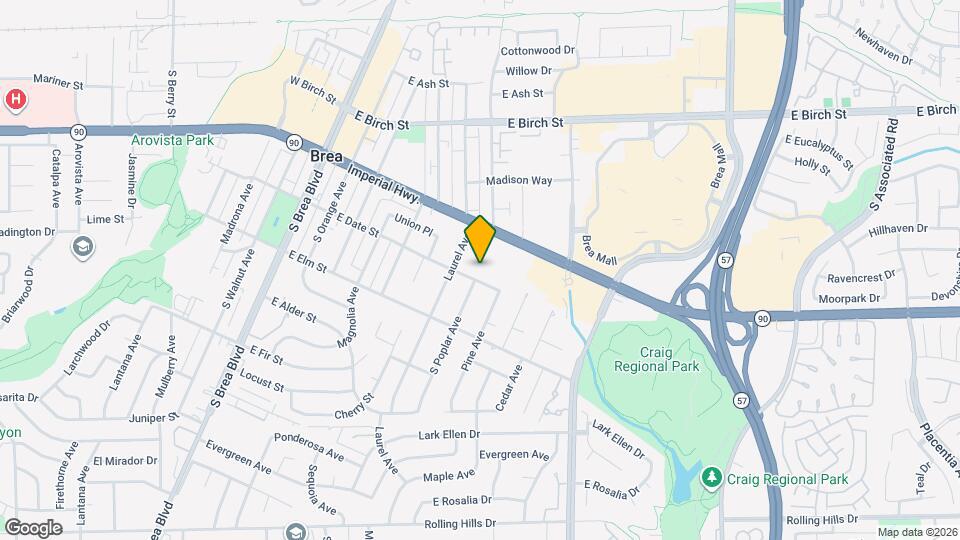 755 E Date St Map and Location Details