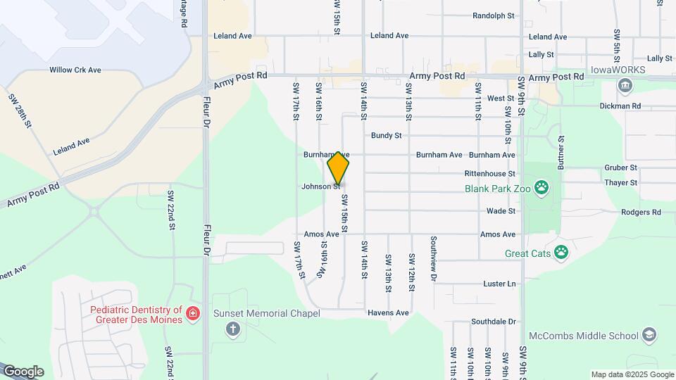 7002 SW 15th St Map and Location Details