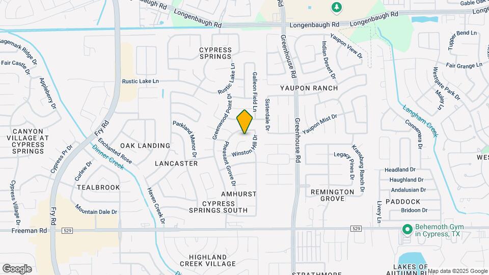 7439 Leightonfield Ct Map and Location Details