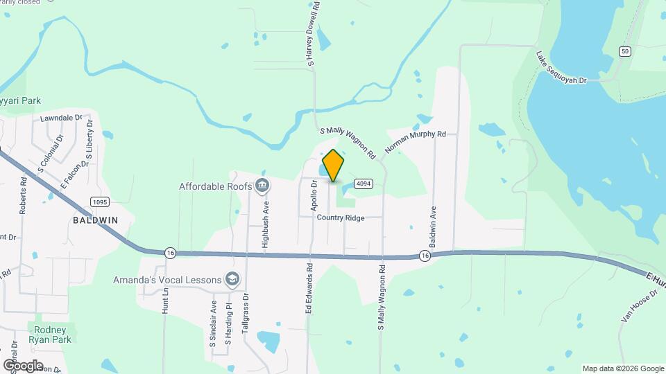 1106 S Spritz Dr Map and Location Details