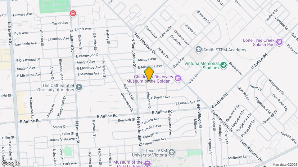 2203 E Rosebud Ave Mapa y Detalles de la Ubicación
