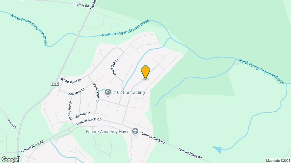 420 Valley Oak Dr Map and Location Details