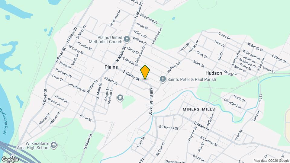 118 E Carey St Map and Location Details