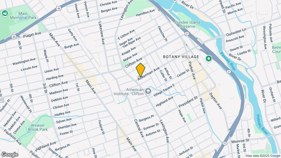 277 Ackerman Ave Mapa y Detalles de la Ubicación