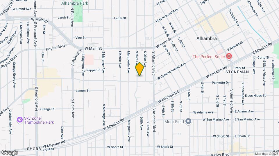 236 S Curtis Ave Mapa y Detalles de la Ubicación