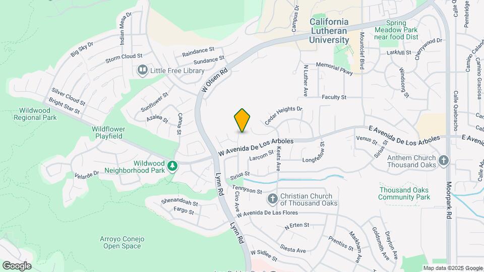 2836 Regina Ave Map and Location Details