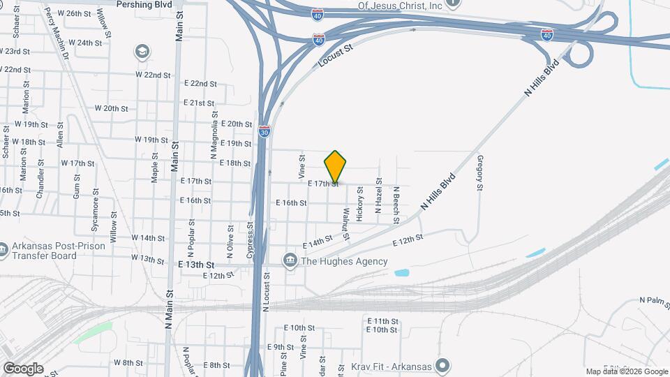 914 E 17th St Mapa y Detalles de la Ubicación