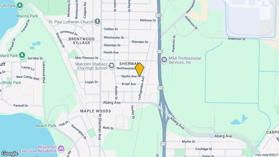 1937 Spohn Ave Map and Location Details