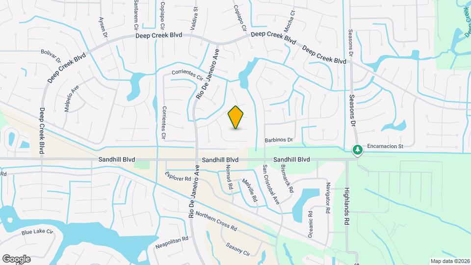 455 Londrina Dr Map and Location Details
