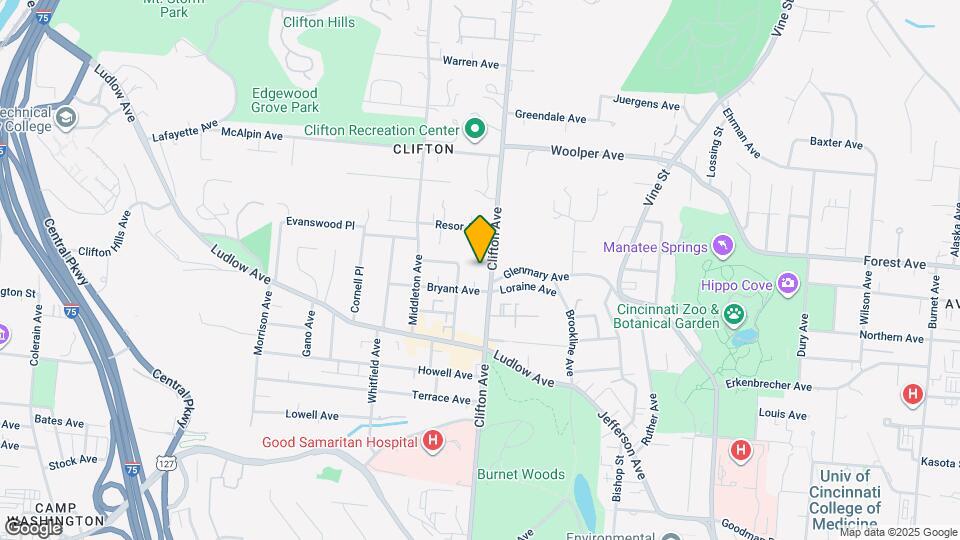 3517 Clifton Ave Mapa y Detalles de la Ubicación