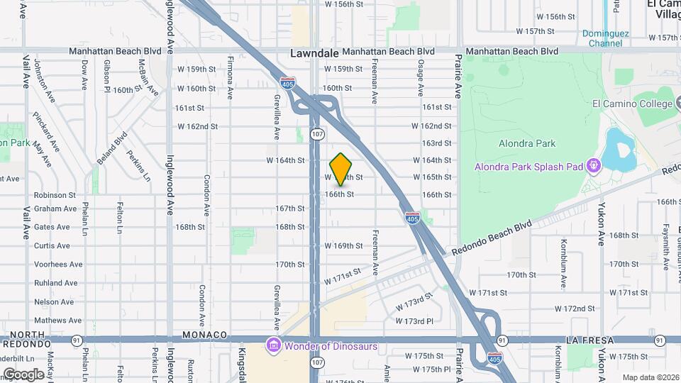 4321 166th St Mapa y Detalles de la Ubicación