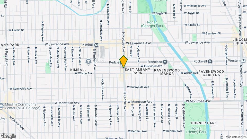 4614 N Kedzie Ave Map and Location Details