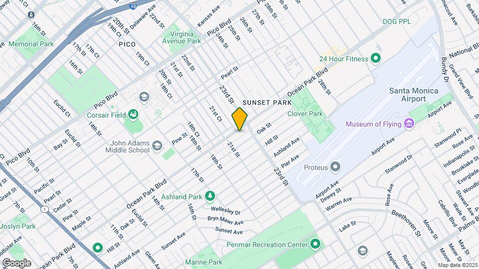 2202 Ocean Park Blvd, Unit C Map and Location Details