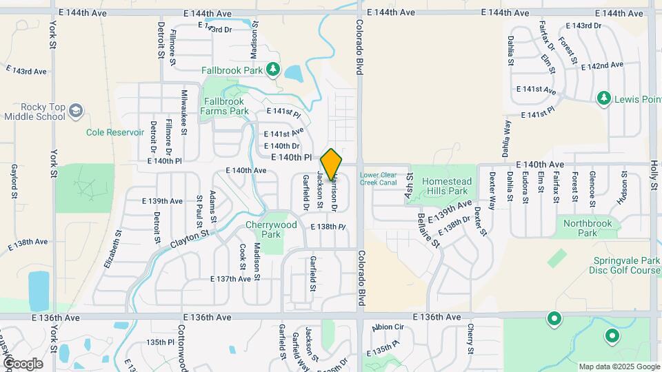 13939 Harrison Dr Map and Location Details