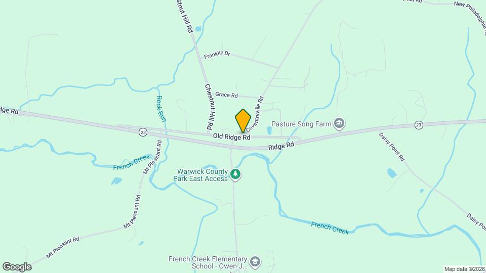 3380 Coventryville Rd, Unit #2 3380 Coventryville Roa Mapa y Detalles de la Ubicación