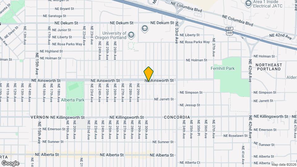 5944-5948 NE 30th Ave, Unit 5948 Mapa y Detalles de la Ubicación