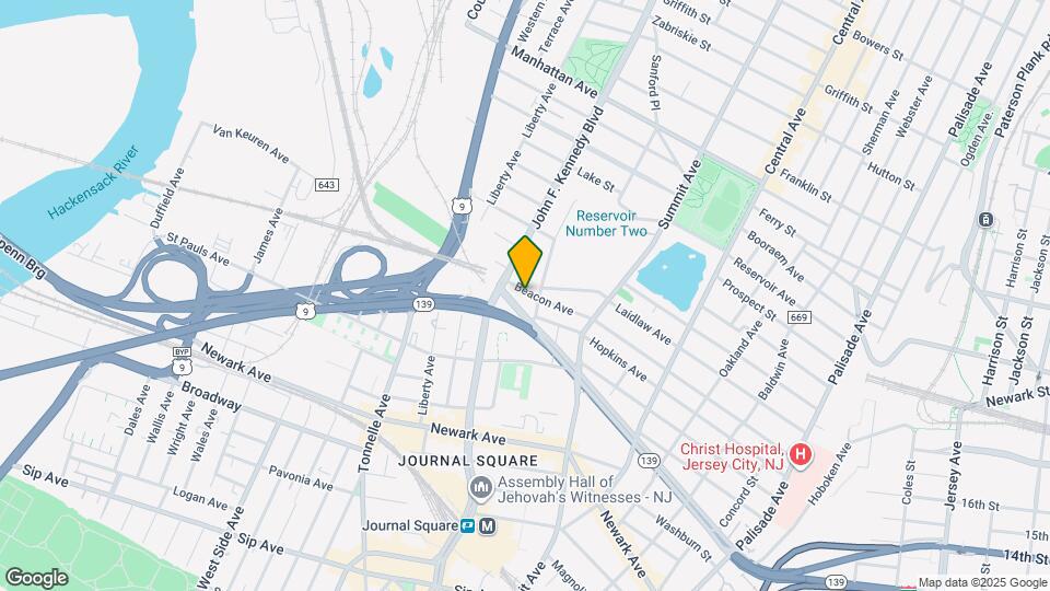 251 Beacon Ave Map and Location Details