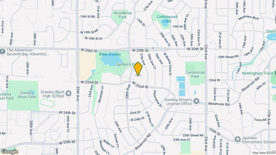2147 27th Avenue Ct Mapa y Detalles de la Ubicación