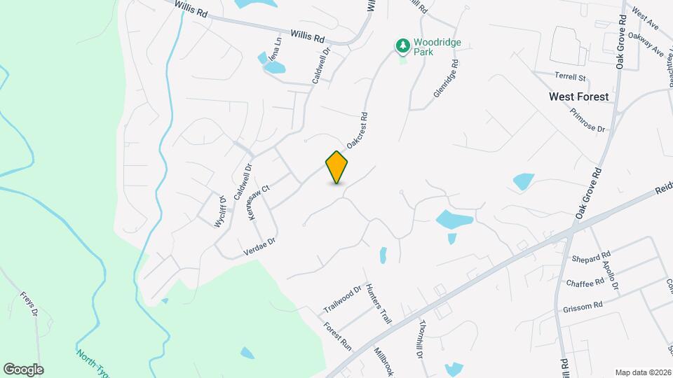 301 Ashwick Ct Map and Location Details