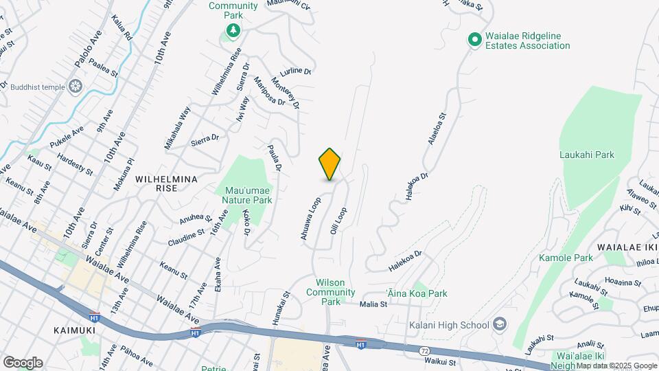 5158 Kilauea Ave Map and Location Details