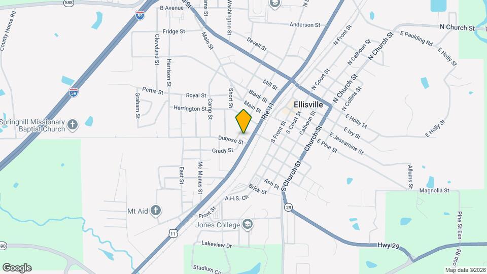 339 Dubose St Map and Location Details